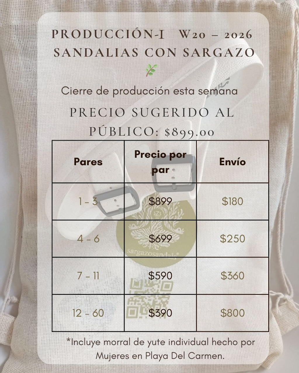 Paquete W20 – 12 Pares (Tallas 18 al 29)
